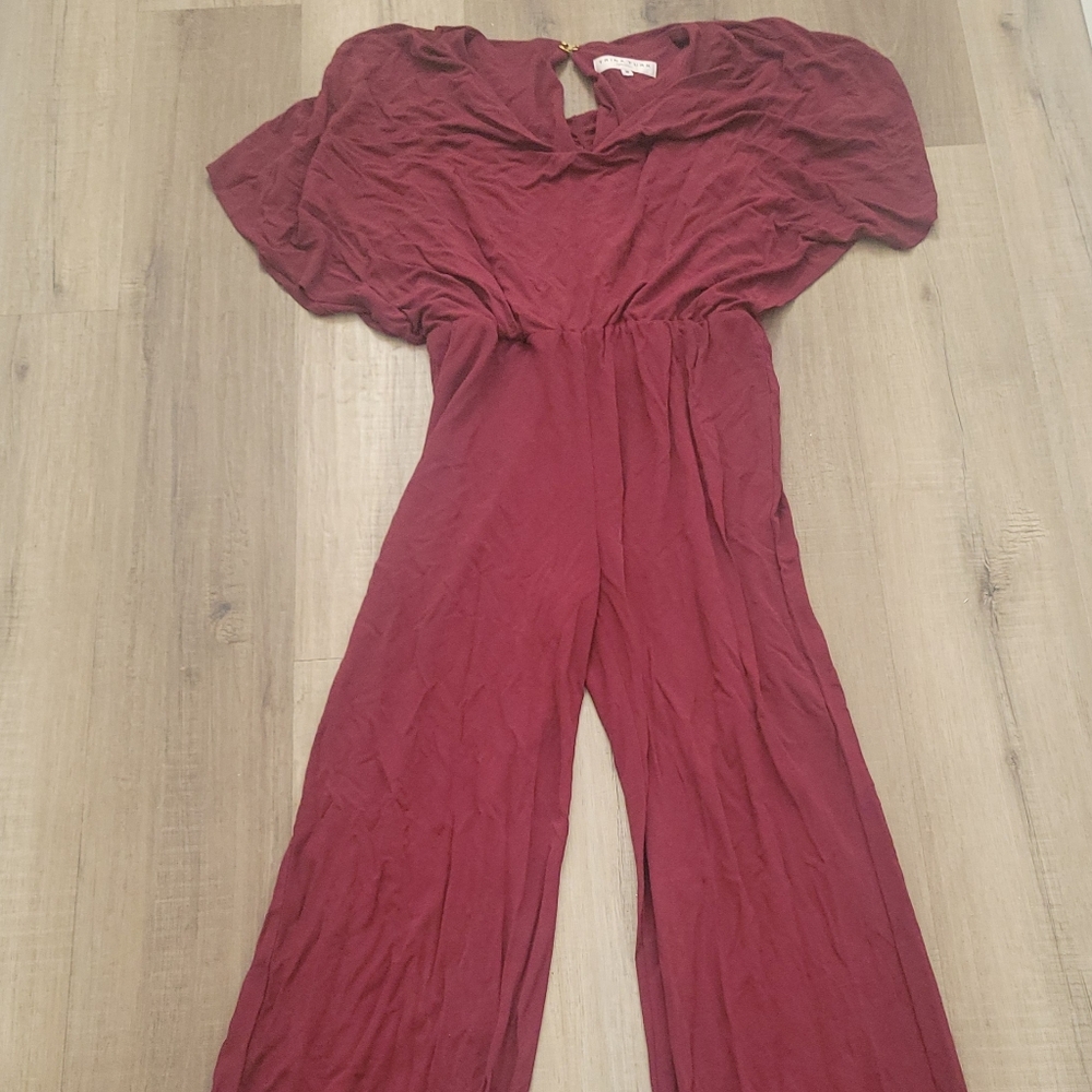 Trina Turk Rich Red Jumpsuit